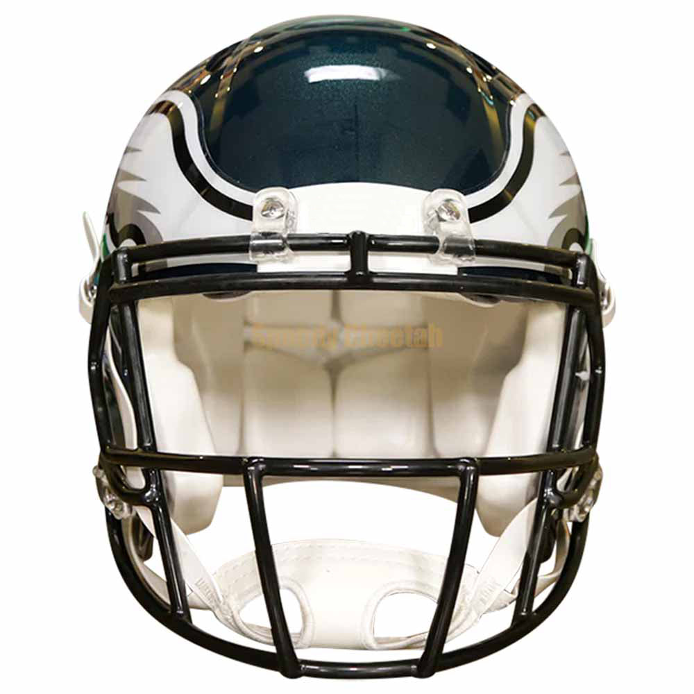 eagles football helmet Philadelphia Riddell Pocket Pro Speed Style The rules have changed and teams are allowed to bring a second design to the field again Philadelphia Eagles MIDNIGHTGREEN Speed Deluxe