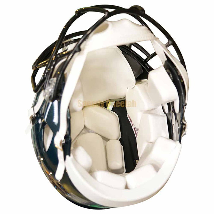 Philadelphia Eagles Riddell Speed Authentic Helmet Inside View