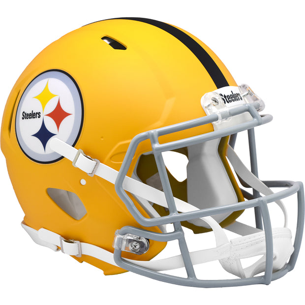 Pittsburgh Steelers Riddell Speed Authentic Helmet - Gold Alternate 2025