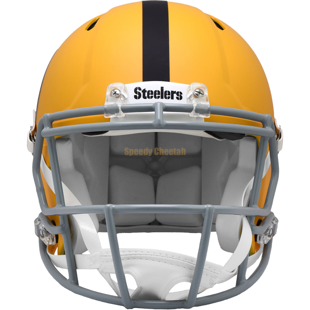 Pittsburgh Steelers Riddell Speed Authentic Helmet - Gold Alternate 2025
