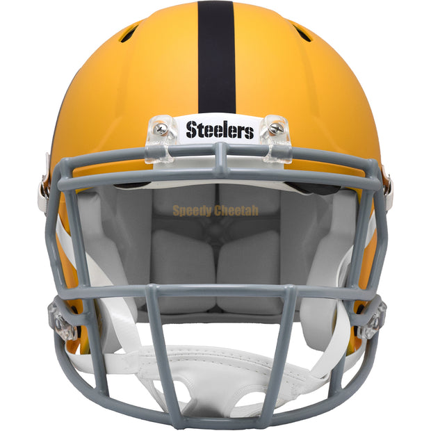 Pittsburgh Steelers Riddell Speed Authentic Helmet - Gold Alternate 2025