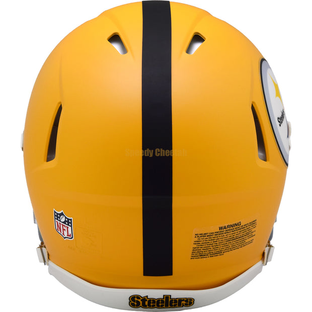 Pittsburgh Steelers Riddell Speed Authentic Helmet - Gold Alternate 2025