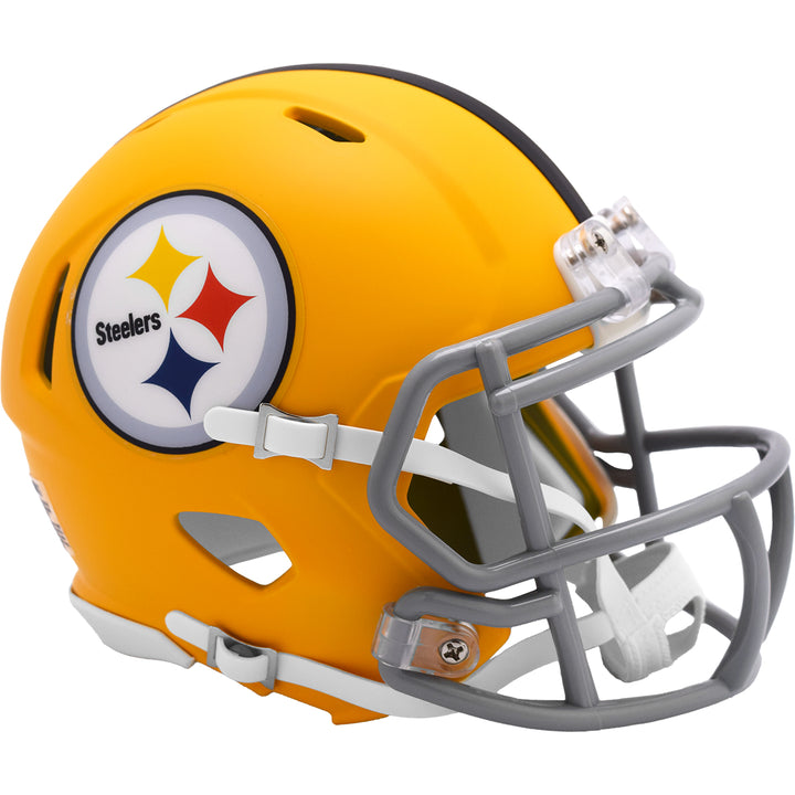 Pittsburgh Steelers Riddell Speed Mini Helmet - Gold Alternate 2025