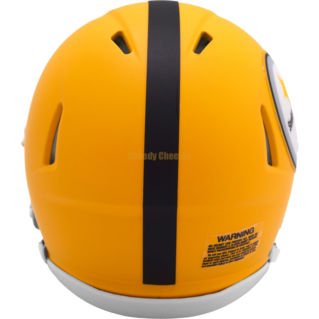Pittsburgh Steelers Riddell Speed Mini Helmet - Gold Alternate 2025