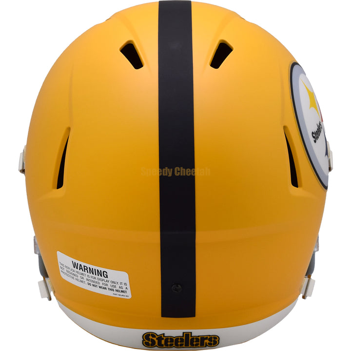 Pittsburgh Steelers Riddell Speed Replica Helmet - Gold Alternate 2025