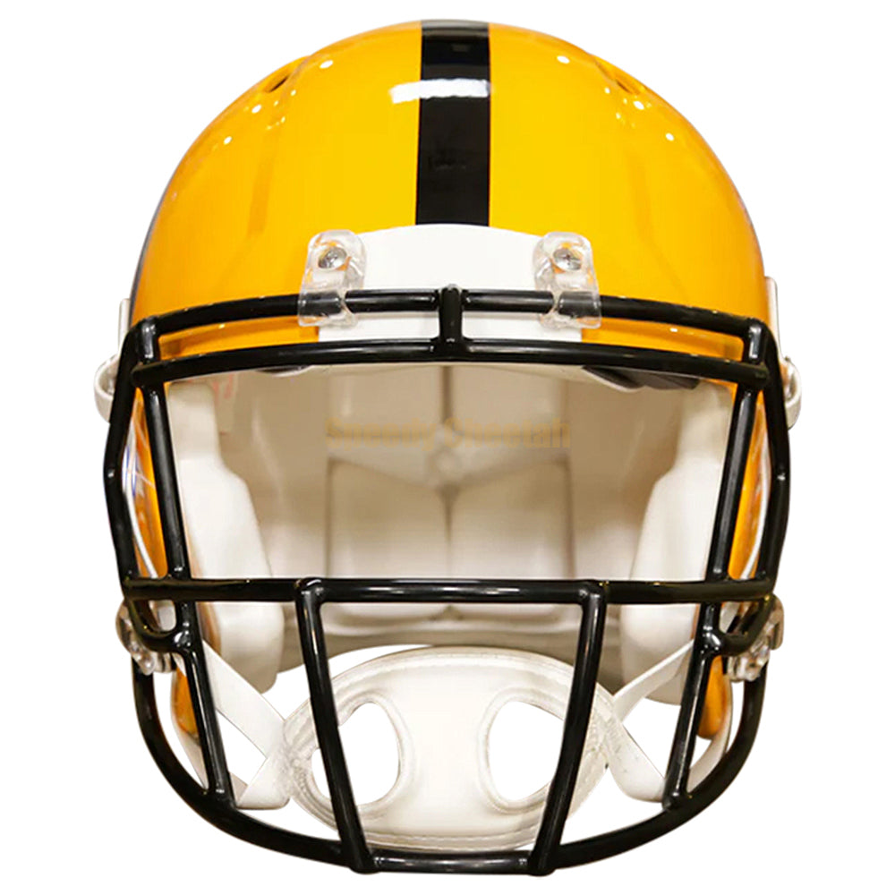 Pittsburgh Steelers Riddell Speed Authentic Helmet - Throwback Gold