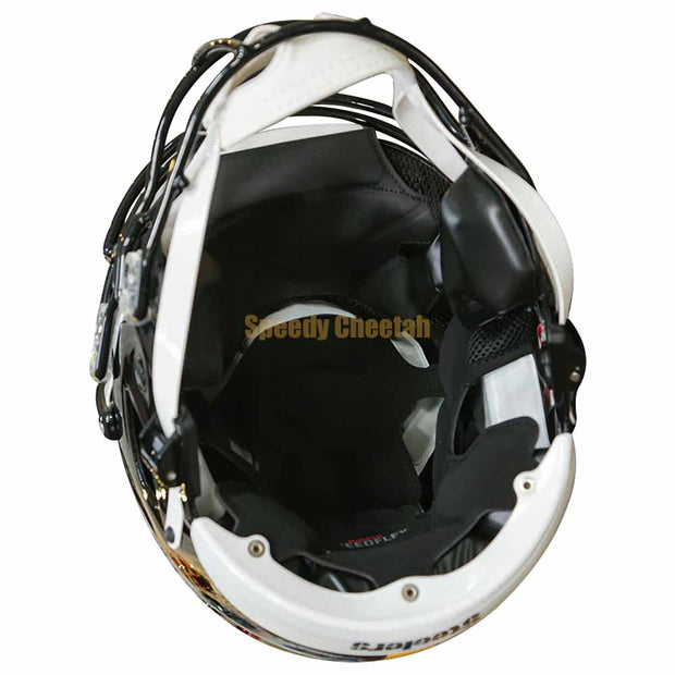 Pittsburgh Steelers Riddell SpeedFlex Authentic Helmet Inside View