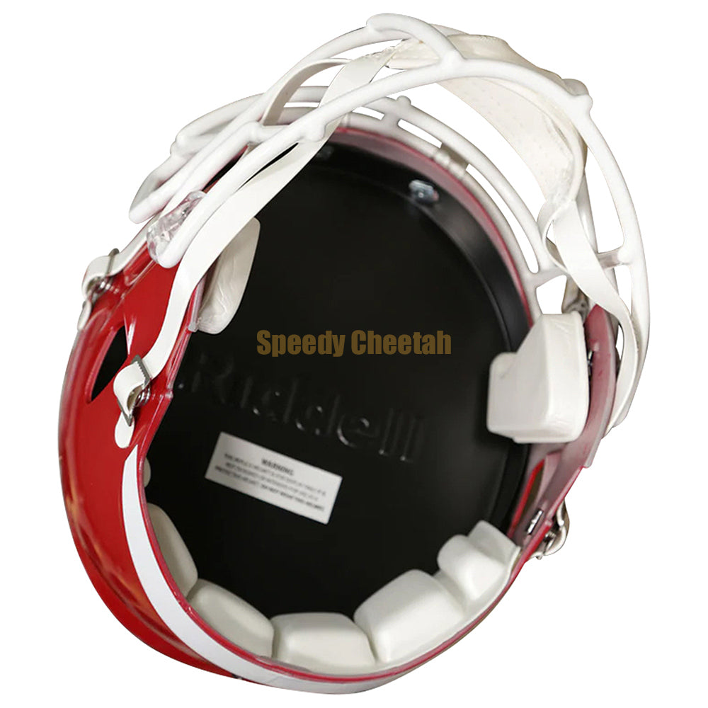 Rutgers Scarlet Knights Riddell Speed Replica Helmet – The Speedy Cheetah