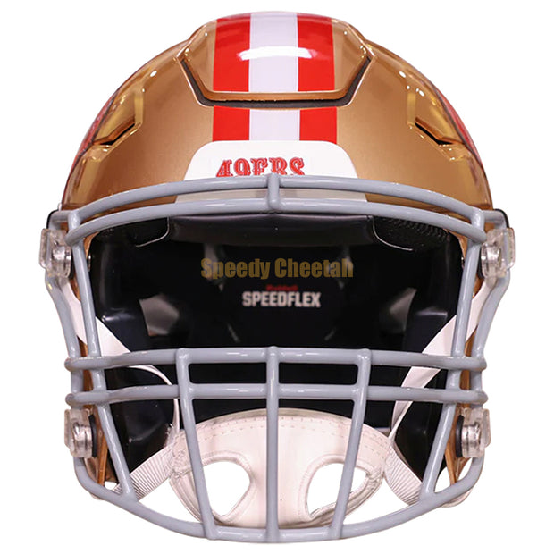 Officially Licensed NFL Mini Helmet San Francisco 49ers Throwback Mini Helmet - 1964-1995 Retro Speed Helmet By Riddell, Perfect For Display & Collectors Riddell 49ers Mini Helmet Officially Licensed NFL Mini Helmet San Francisco 49ers Throwback Mini Helmet - 1964-1995 Retro Speed Helmet By Riddell, Perfect For Display & Collectors Riddell 49ers Mini Helmet