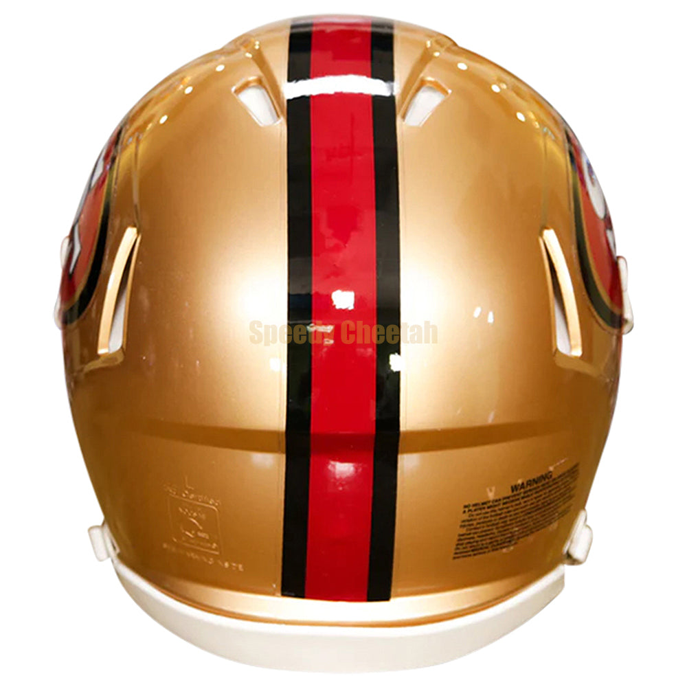 San Francisco 49ers Riddell Speed Authentic Helmet San Francisco 49ers Riddell Speed Authentic Helmet