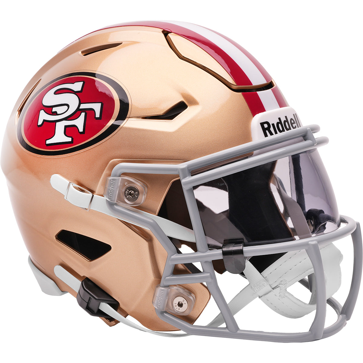 San Francisco 49ers Riddell SpeedFlex Mid-Size MIDI Helmet – The