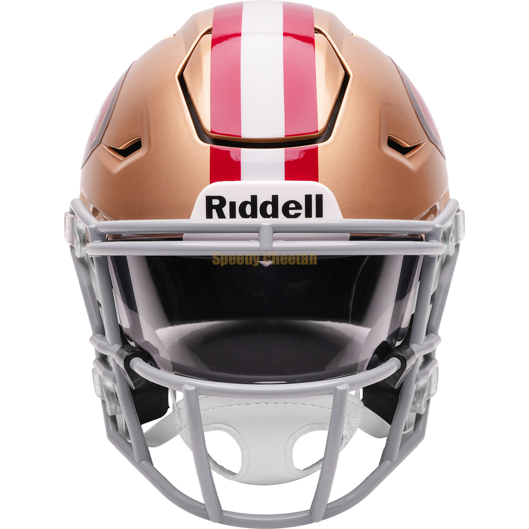 San Francisco 49ers Riddell SpeedFlex Mid-Size MIDI Helmet