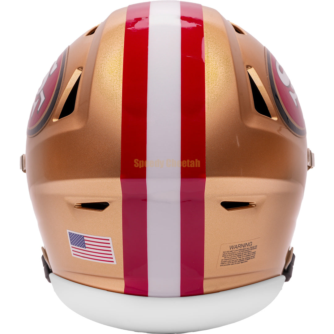 San Francisco 49ers Riddell SpeedFlex Mid-Size MIDI Helmet