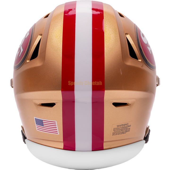 San Francisco 49ers Riddell SpeedFlex Mid-Size MIDI Helmet