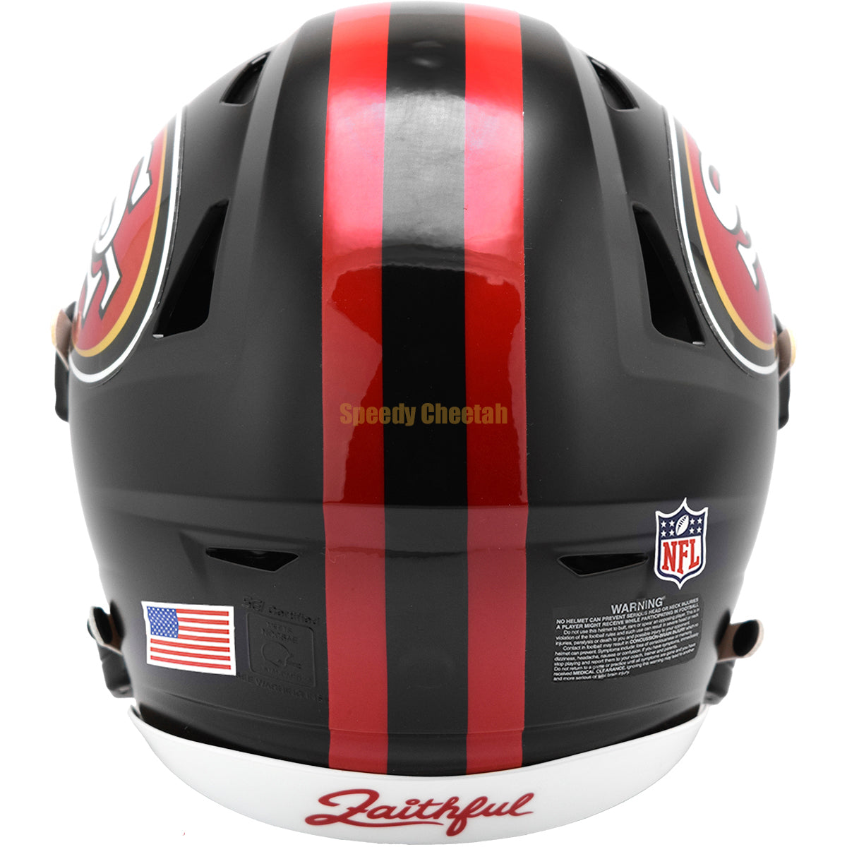 San Francisco 49ers Riddell SpeedFlex Authentic Helmet - Rivalries