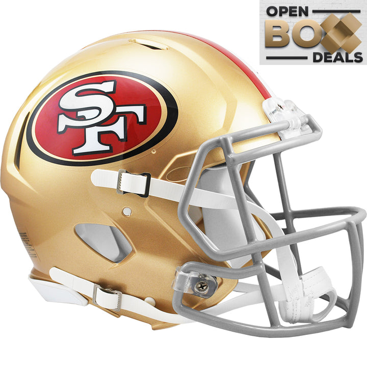 San Francisco 49ers Riddell Speed Authentic Helmet - OPEN BOX