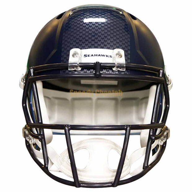 Seattle Seahawks Riddell Speed Replica Helmet Front View