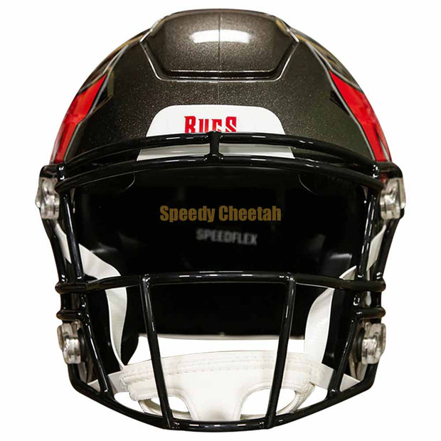 Tampa Bay Bucs Riddell SpeedFlex Authentic Helmet Front View