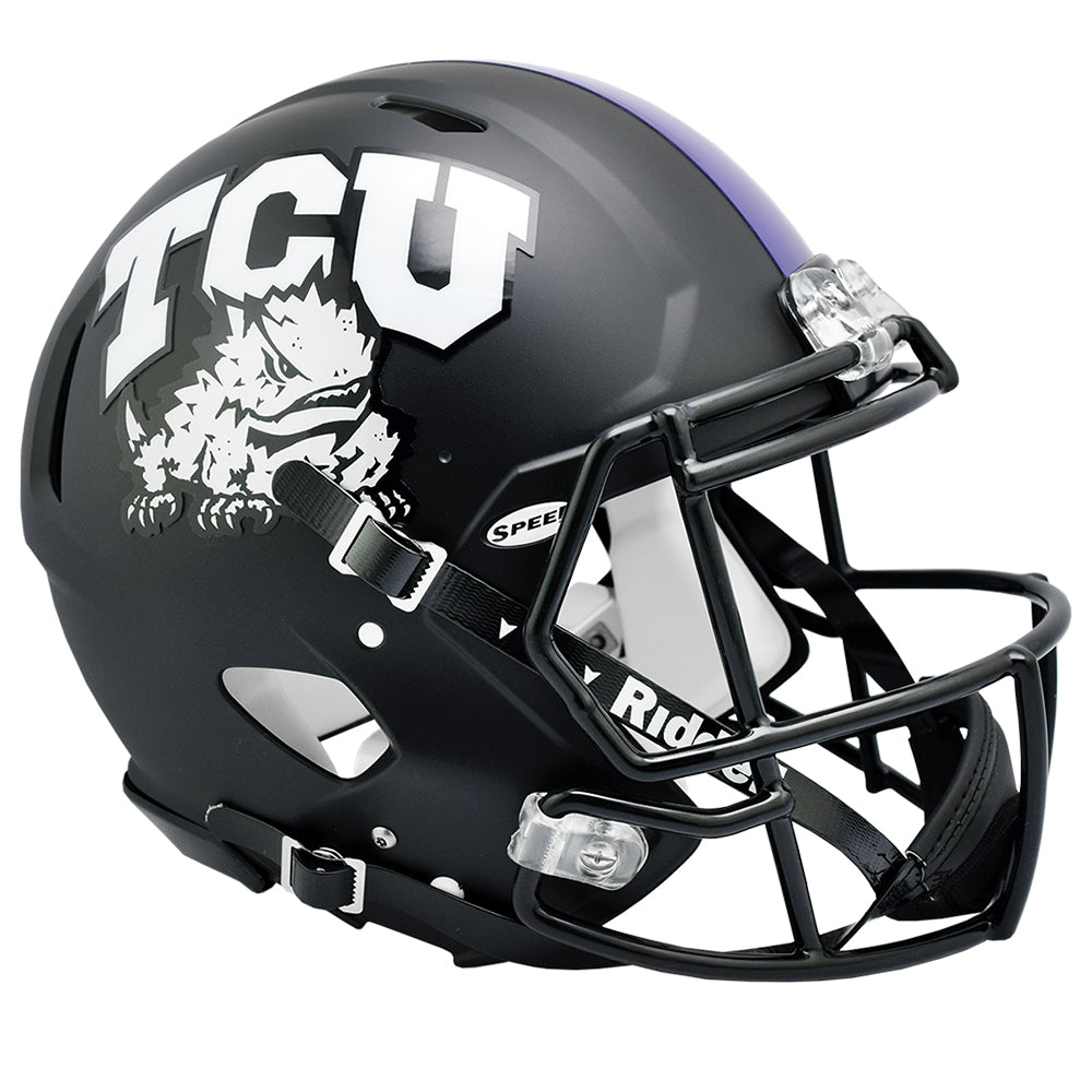 cu football helmets TCU Horned Frogs Authentic Speed