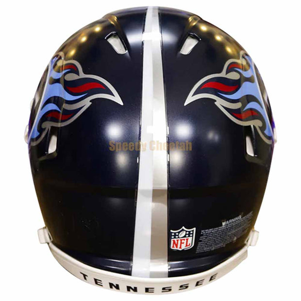 Tennessee Titans Riddell Speed Authentic Helmet Back View