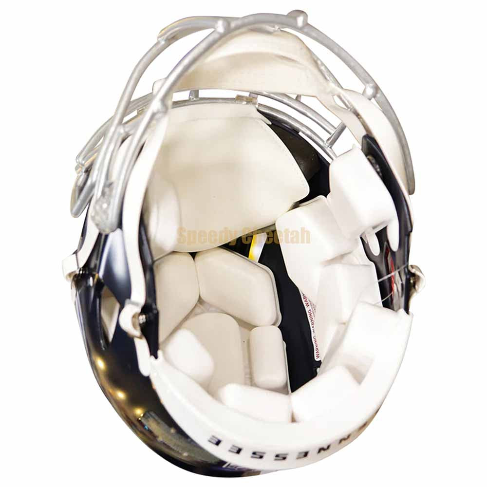 Tennessee Titans Riddell Speed Authentic Helmet Inside View
