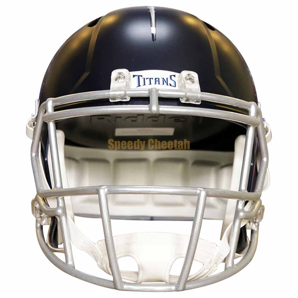 Tennessee Titans Riddell Speed Replica Helmet Front View