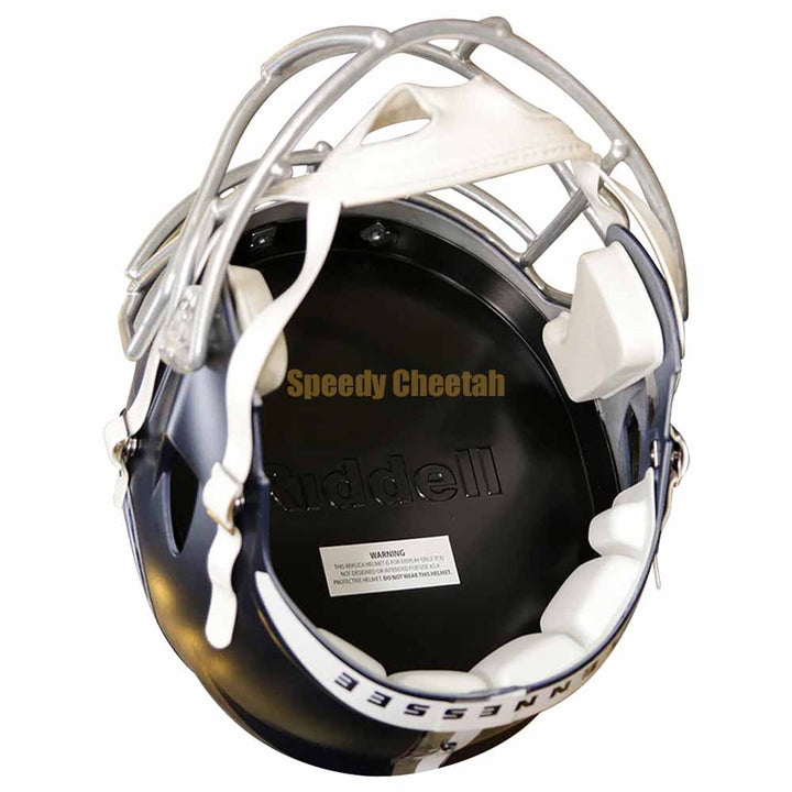 Tennessee Titans Riddell Speed Replica Helmet Inside View