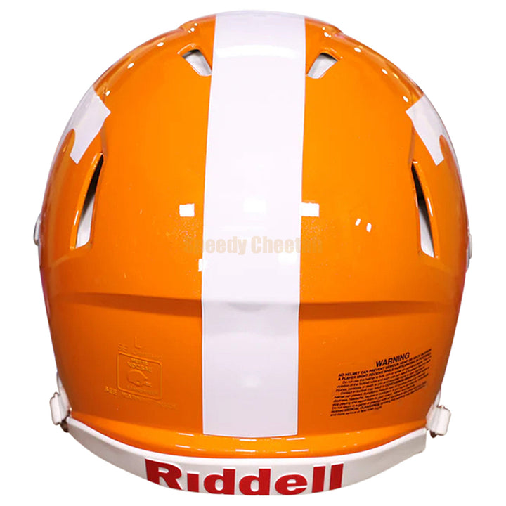 Tennessee Volunteers Riddell Speed Authentic Helmet - Metallic Orange