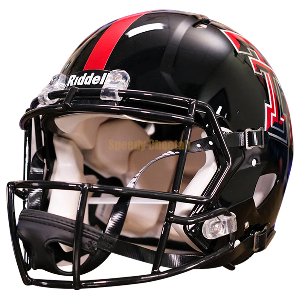 Texas Tech Red Raiders Riddell Speed Authentic Helmet - Black