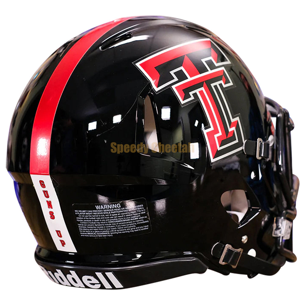 Texas Tech Red Raiders Riddell Speed Authentic Helmet - Black