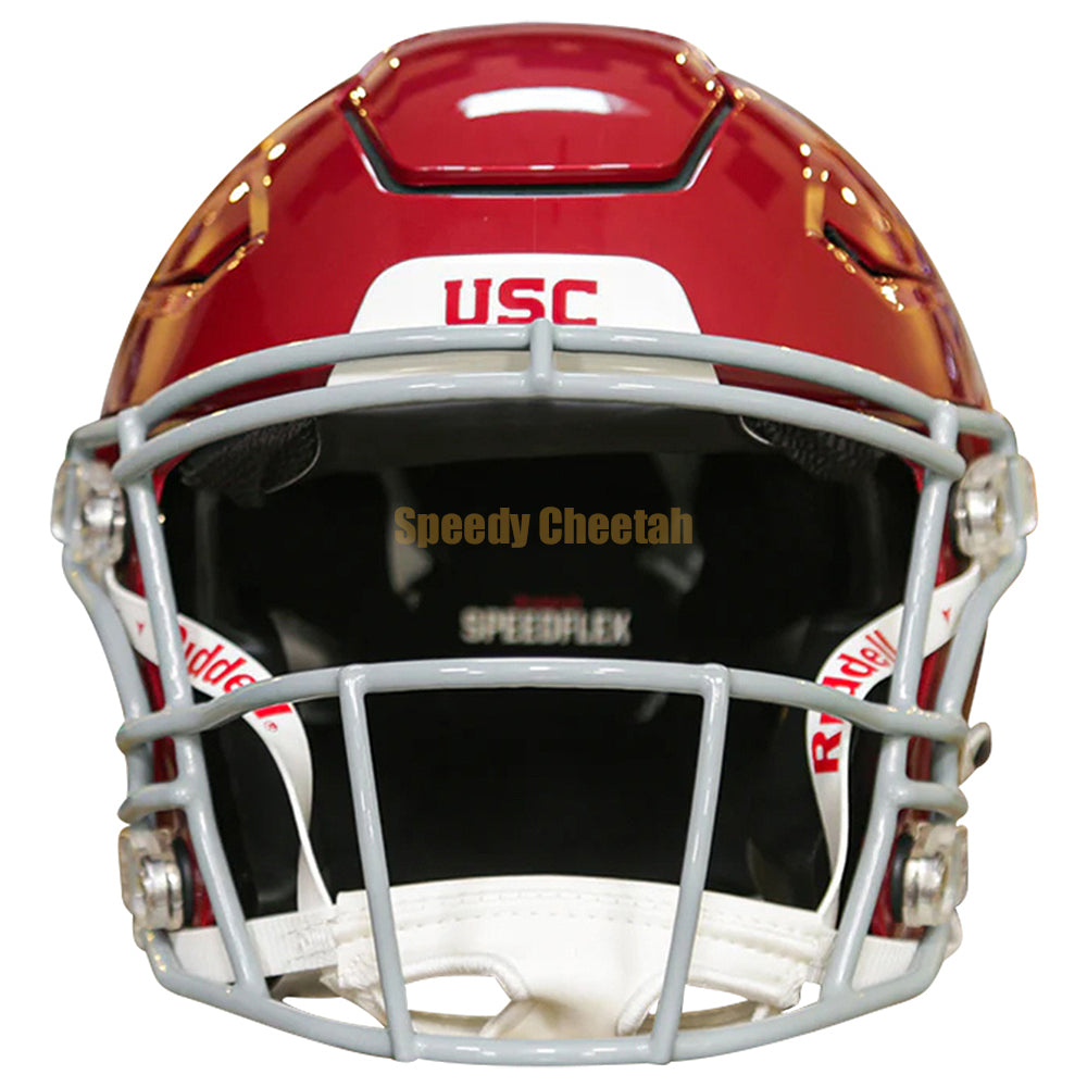 USC Trojans Riddell SpeedFlex Authentic Helmet – The Speedy Cheetah