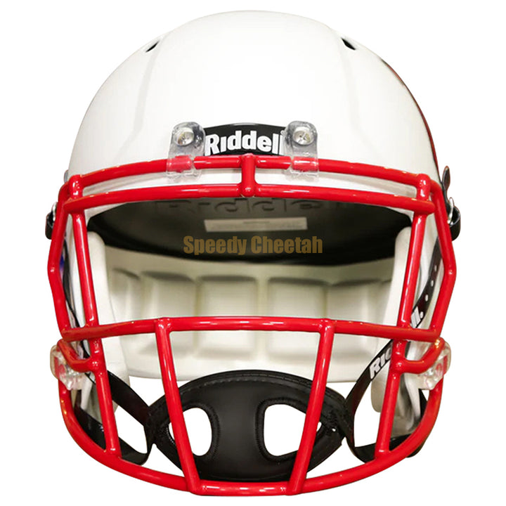 Utah Utes Riddell Speed Replica Helmet - Throwback White UU