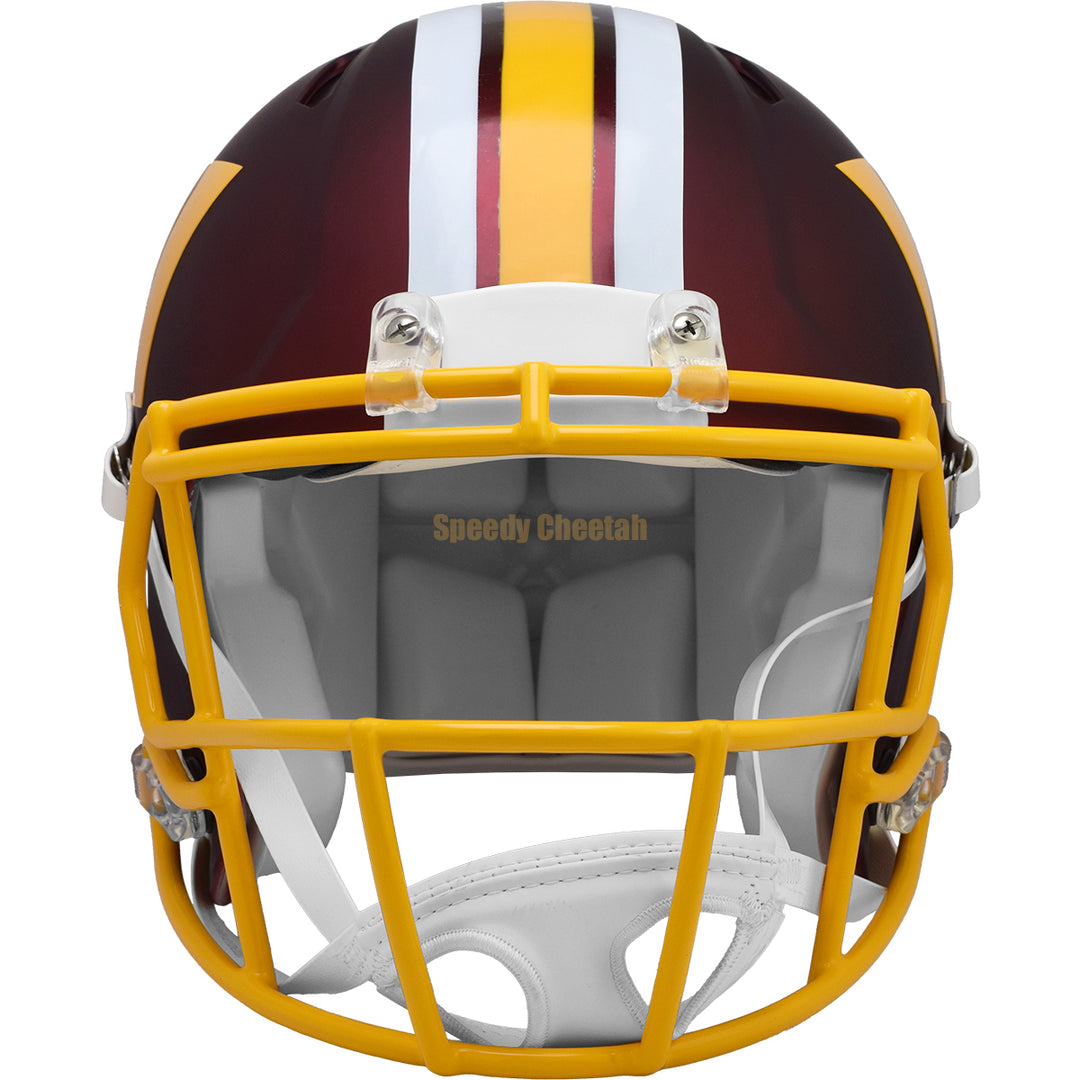 redskins speedflex helmet Washington Commanders Helmet Riddell Authentic Full Size Speed Style On-Field Alternate 2025