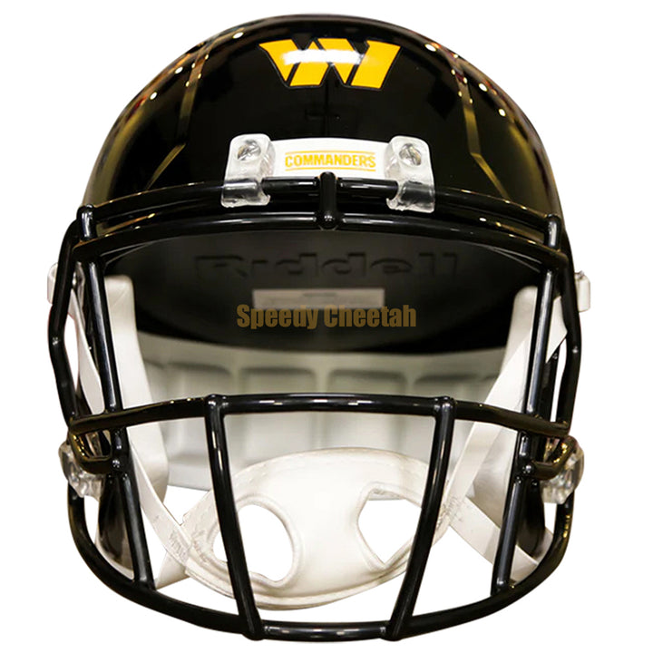 Washington Commanders Riddell Speed Replica Helmet - Black Alternate 2022