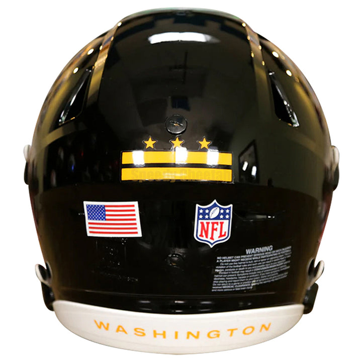 Washington Commanders Riddell SpeedFlex Authentic Helmet - Black Alternate 2022