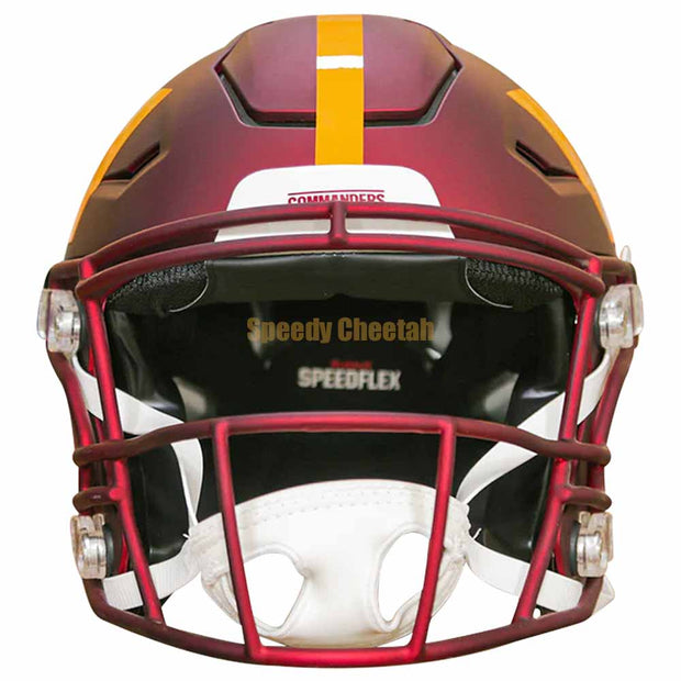 Washington Commanders Riddell SpeedFlex Authentic Helmet Front View