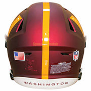 Washington Commanders Riddell SpeedFlex Authentic Helmet Back View