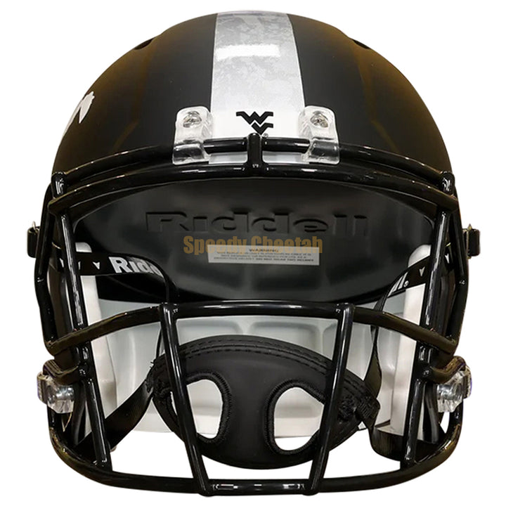 West Virginia Mountaineers Riddell Speed Replica Helmet - Coal Rush