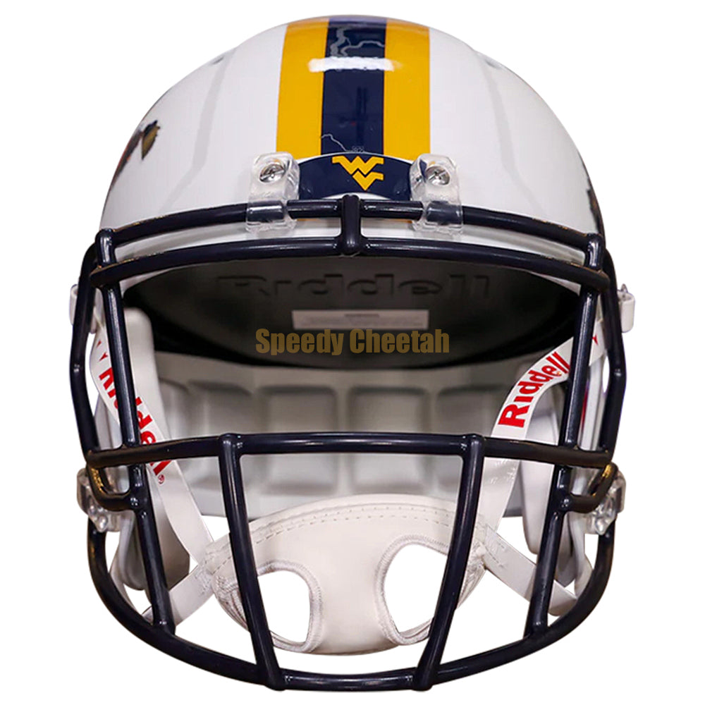Riddell West Virginia Mountaineers Speed Replica Helmet - Thumbnail 5