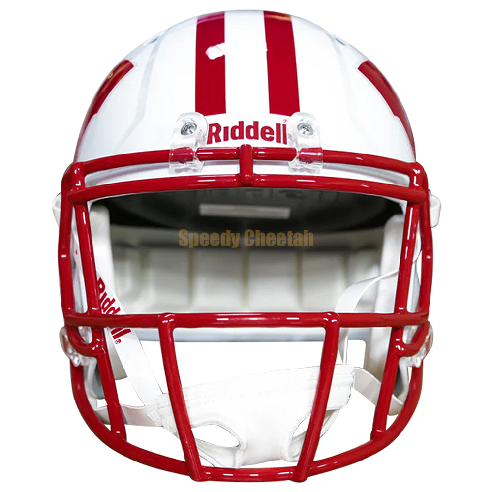 Wisconsin Badgers Deluxe Replica Speed Helmet