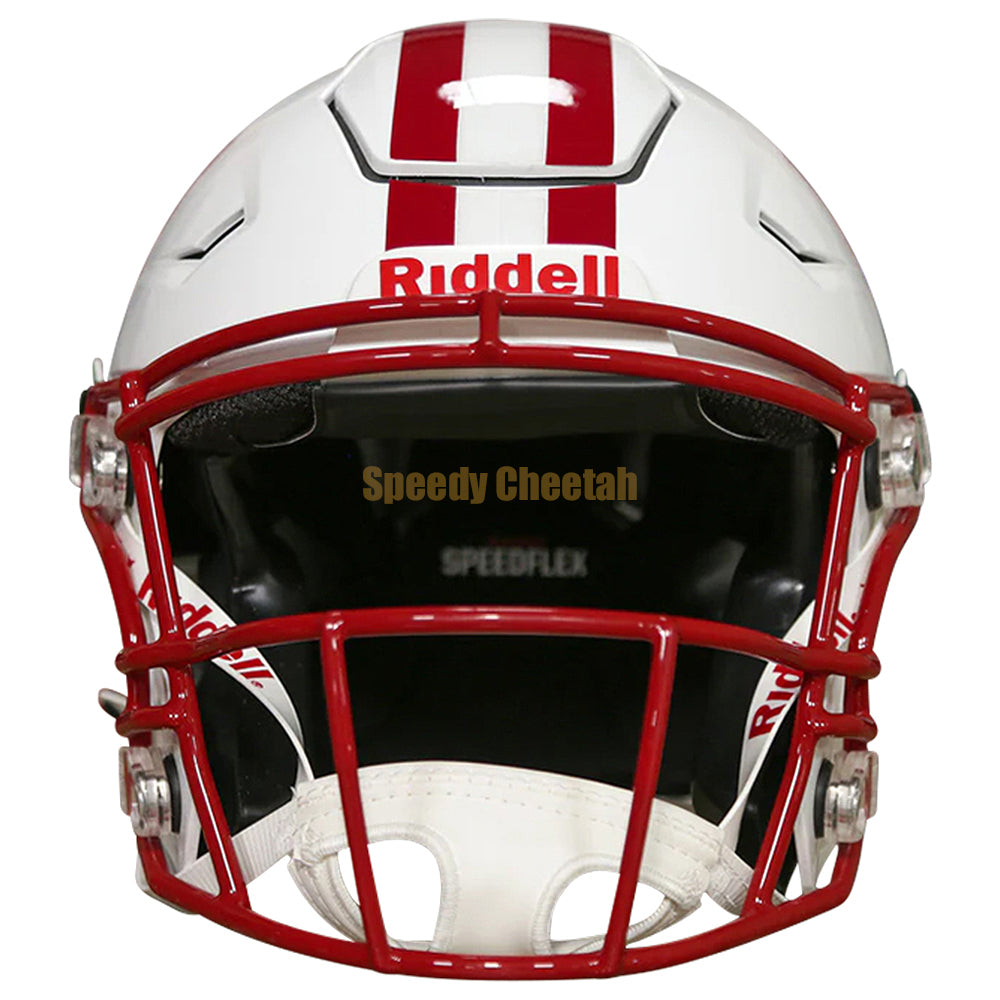 Casque authentique Riddell SpeedFlex des Wisconsin Badgers Casque authentique Riddell SpeedFlex des Wisconsin Badgers