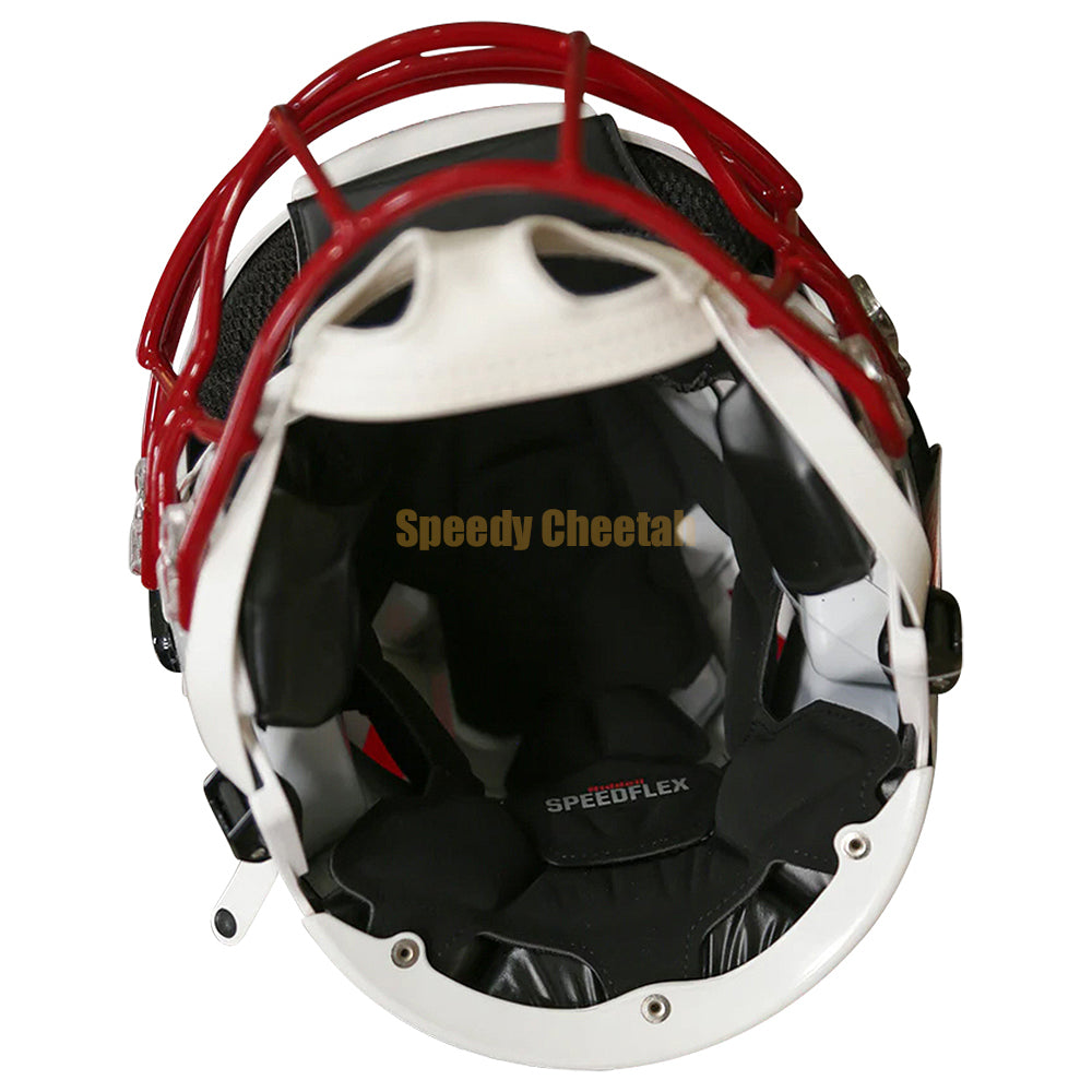 Riddell Speed Helmet Riddell NCAA Marshall Thundering Herd Replica Football Helmet - Full Size Speed Helmet In White, Medium Large Football Helmet Riddell Speed Helmet Riddell NCAA Marshall Thundering Herd Replica Football Helmet - Full Size Speed Helmet In White, Medium Large Football Helmet