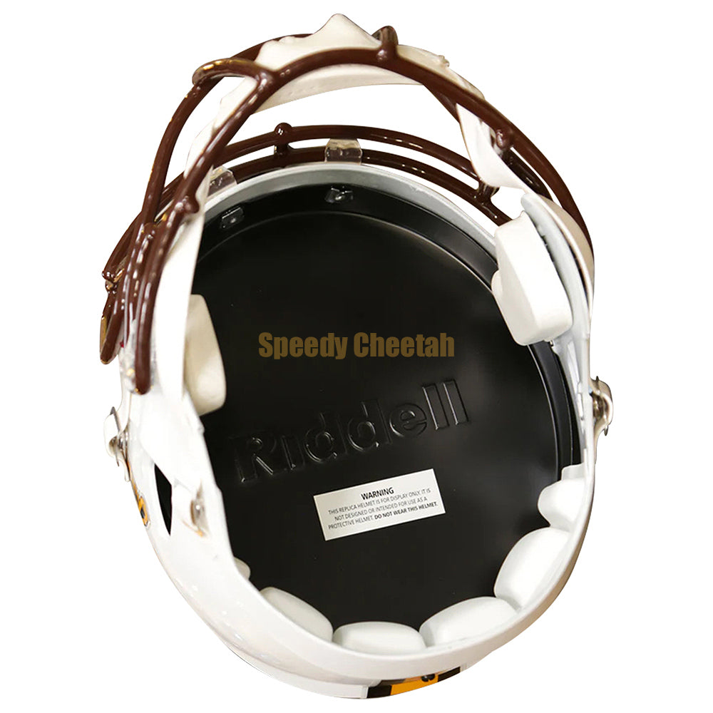 Riddell Wyoming Cowboys Speed Replica Helmet - Thumbnail 5