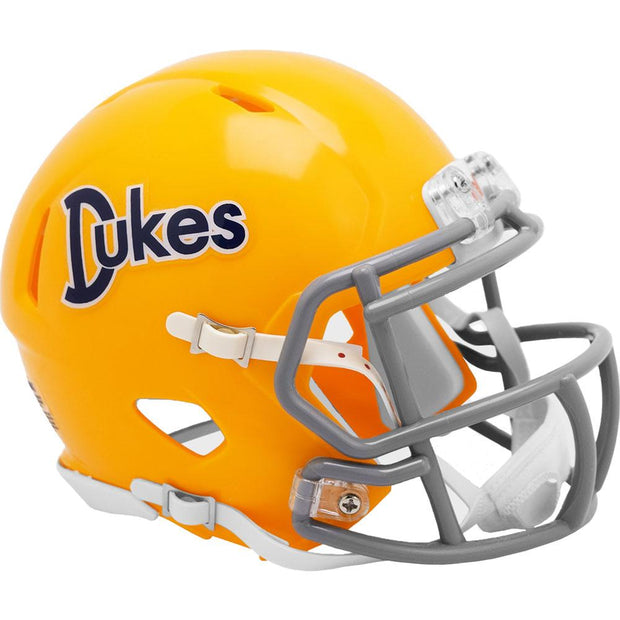 James Madison Dukes 50th Riddell Speed Mini Football Helmet