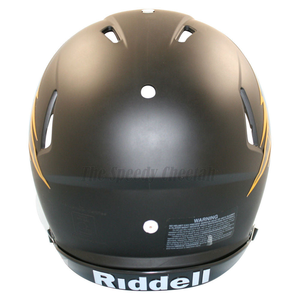 Arizona State Sun Devils Authentic Black Satin Speed Helmet