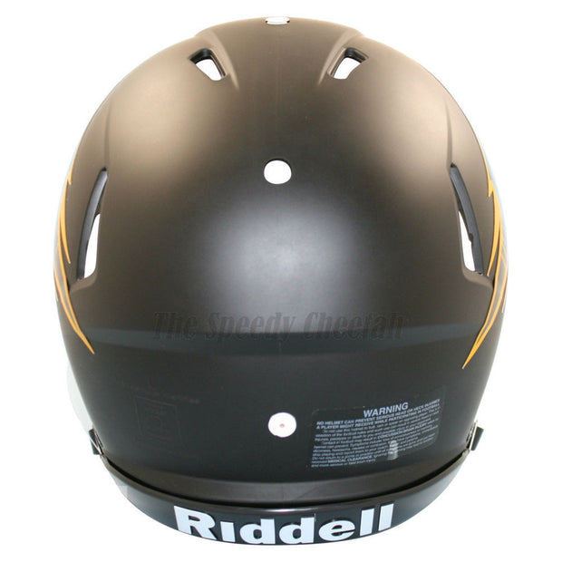 ASU Sun Devils Black Riddell Speed Authentic Football Helmet
