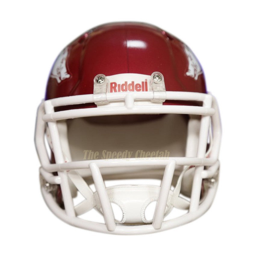 Arkansas Razorbacks Speed Authentic Helmet – The Speedy Cheetah Arkansas Razorbacks Speed Authentic Helmet – The Speedy Cheetah