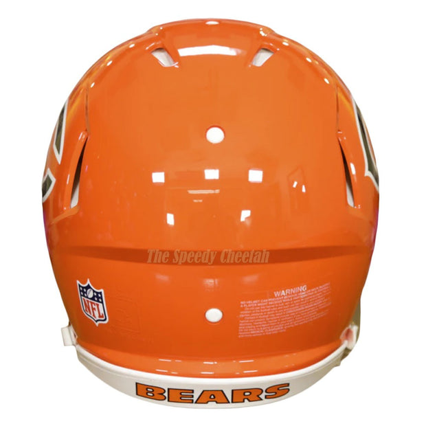 Chicago Bears Orange Alternate Speed Authentic Football Helmet