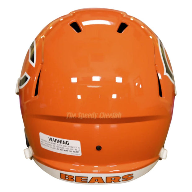 Chicago Bears Orange Alternate Replica Football Helmet