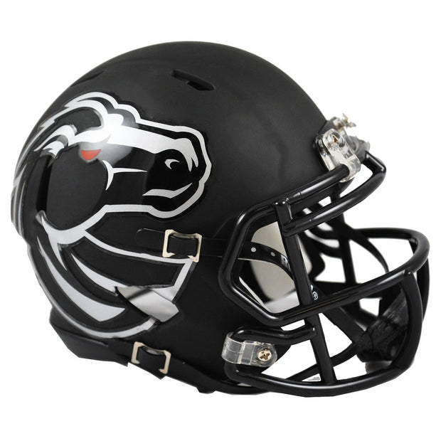 Boise State Broncos Black Riddell Speed Mini Football Helmet
